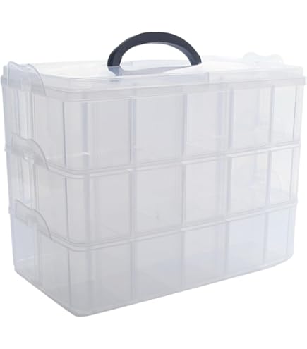 Amazon.co.jp: Tropchou ベイブレード 収納ボックス 小物入れ クリア